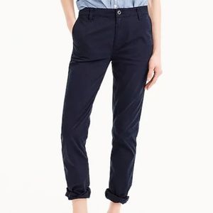 NEW J Crew l Straight leg pant in stretch chino